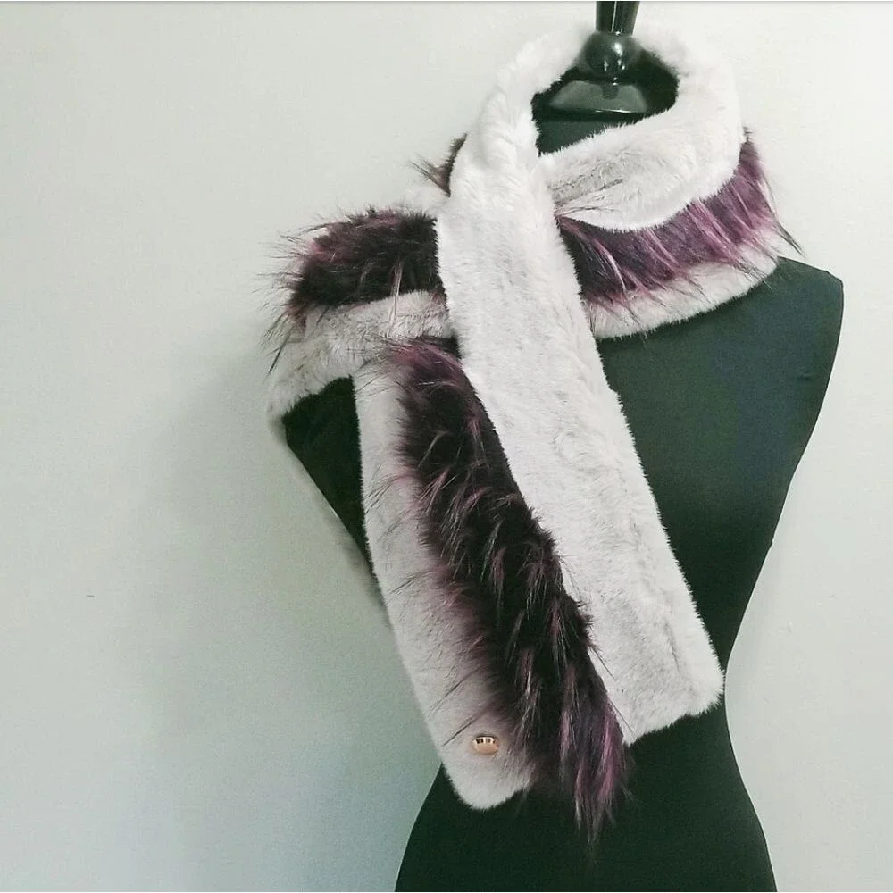 🍒NWT🍒 TED BAKER FAUX FUR SCARF